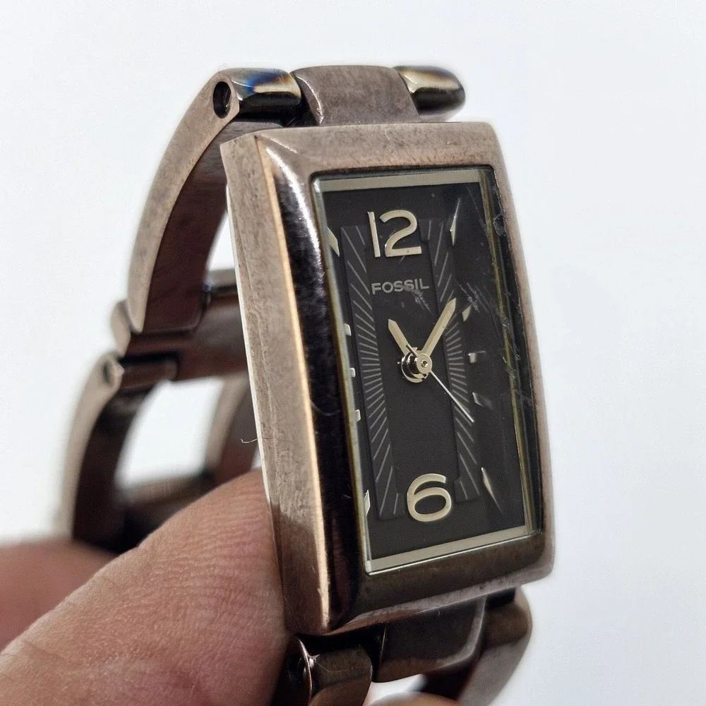 Fossil Women's Watch 16MM Copper‎ Tone Dial Bracelet 6